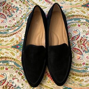 J. Jill suede loafers size 9